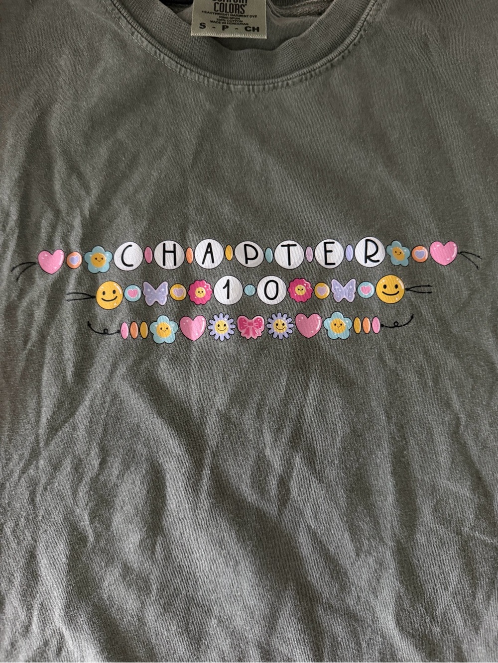 Comfort Colors Sage Green Graphic Short Sleeve Tee